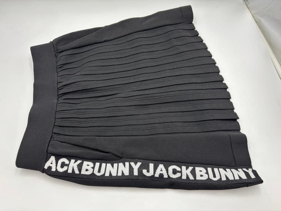 未使用品　ジャックバニー　レディース　プリーツスカート　黒　サイズ0(S)