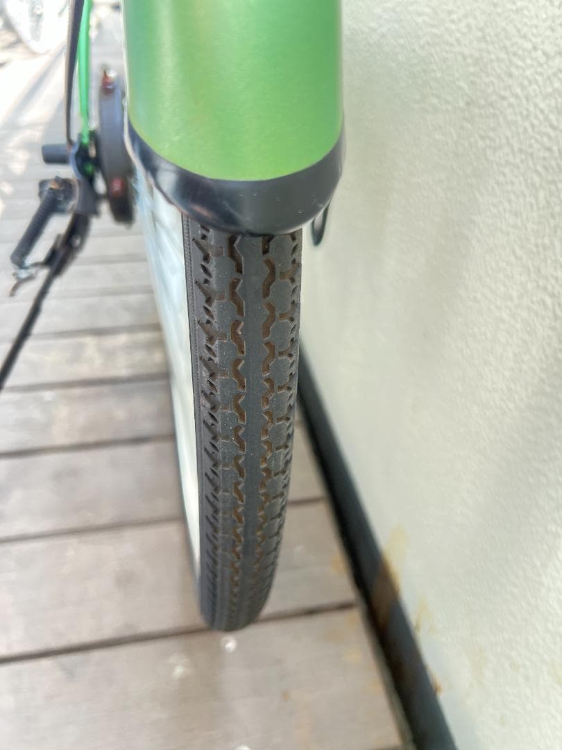 FLUTE CS ２７インチ　６段変速　シティサイクル　グリーン　引取専用