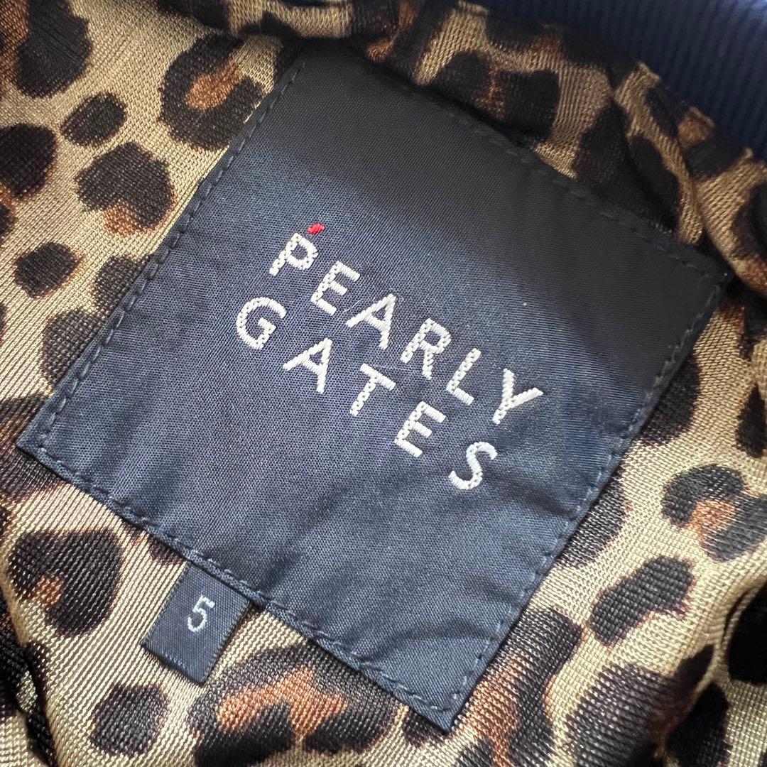 Pearly gates パーリーゲイツ　スニード　ナイロンジャケット　ヒョウ柄