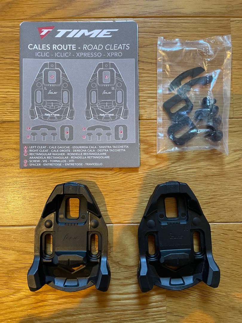 【新品未使用】正規品TIME Road Cleats 3セット