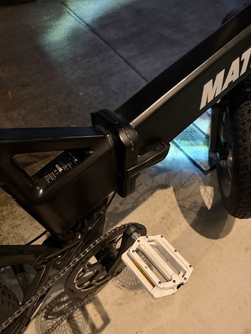 新型MATE BIKE MATE X Eバイク　メイトバイクブラック