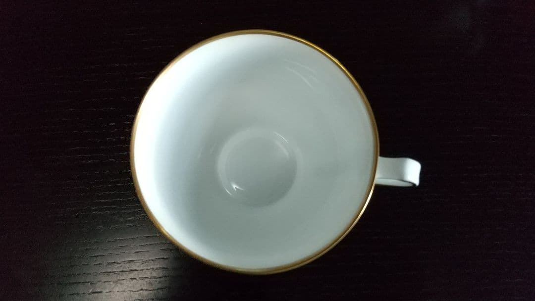 骨董　大倉陶園 黄色 ピンク小花 コーヒー or 紅茶カップセット６客