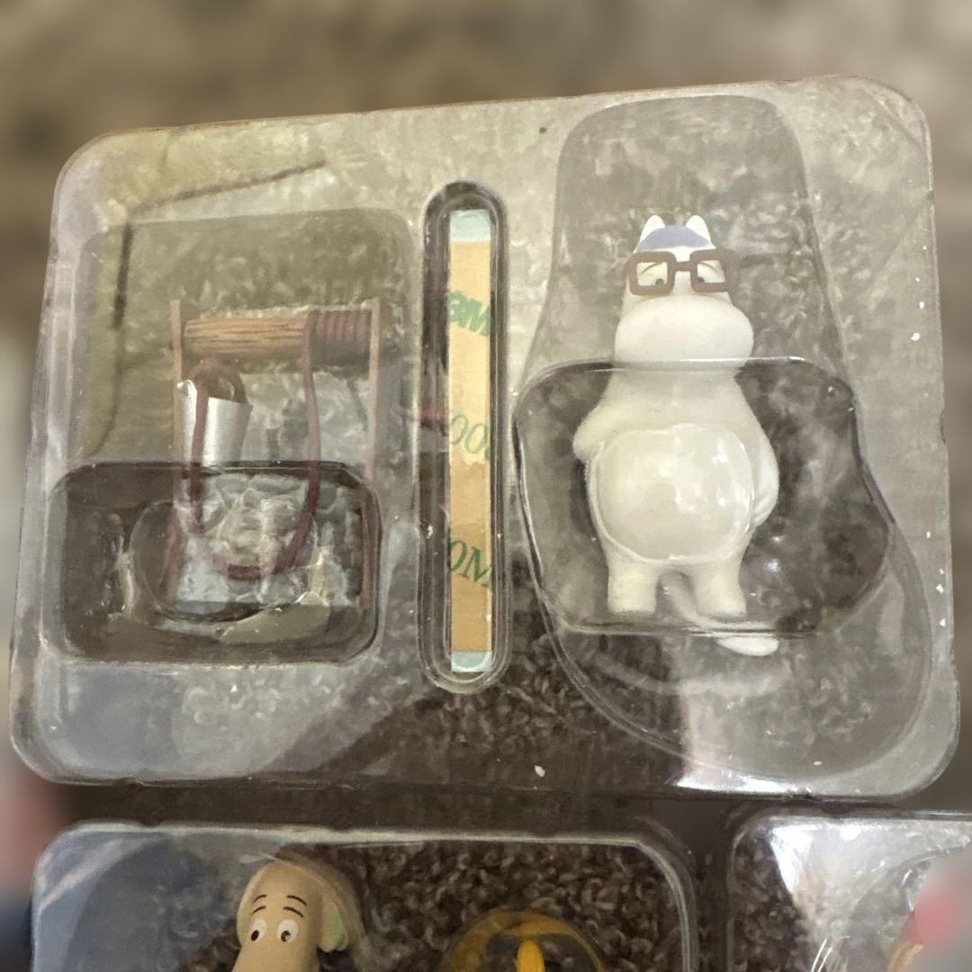 ムーミンハウスをつくる サブキャラ フィギュア ジオラマ