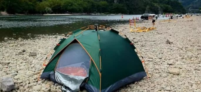 全自動ワンタッチテント 人用 折りたたみ 防雨 アウトドアキャンプ & ビーチ用