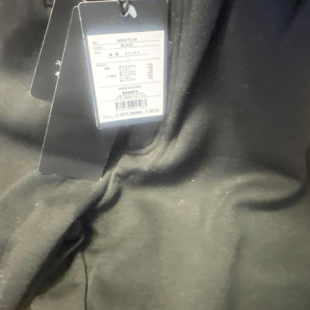 【新品】WARP パンツ　ブラック　Ｌ