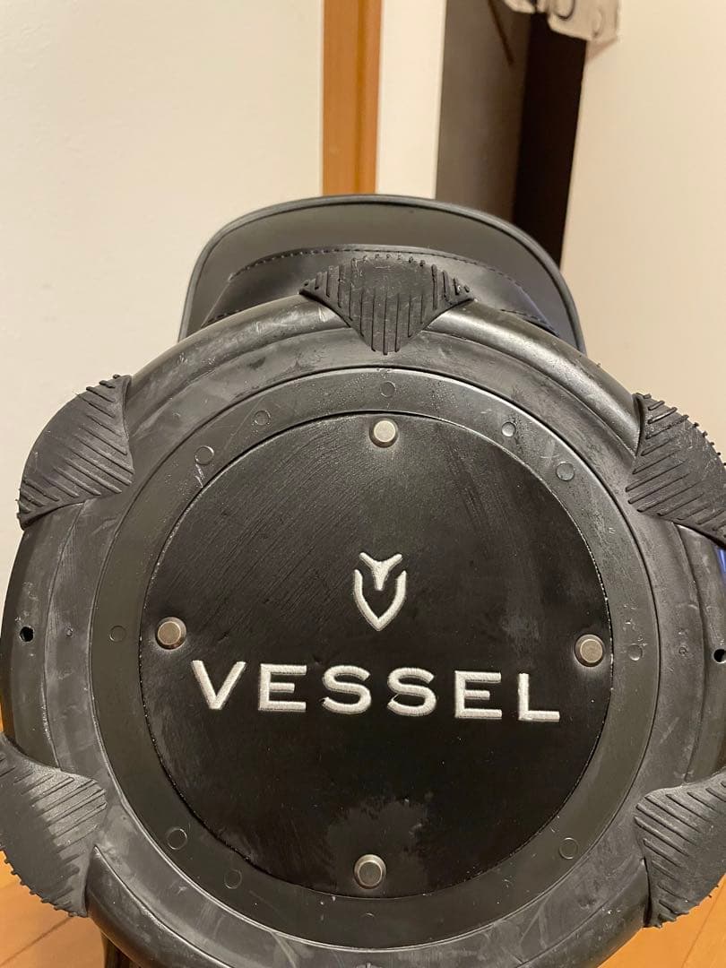 Vessel ブラック キャディバッグ