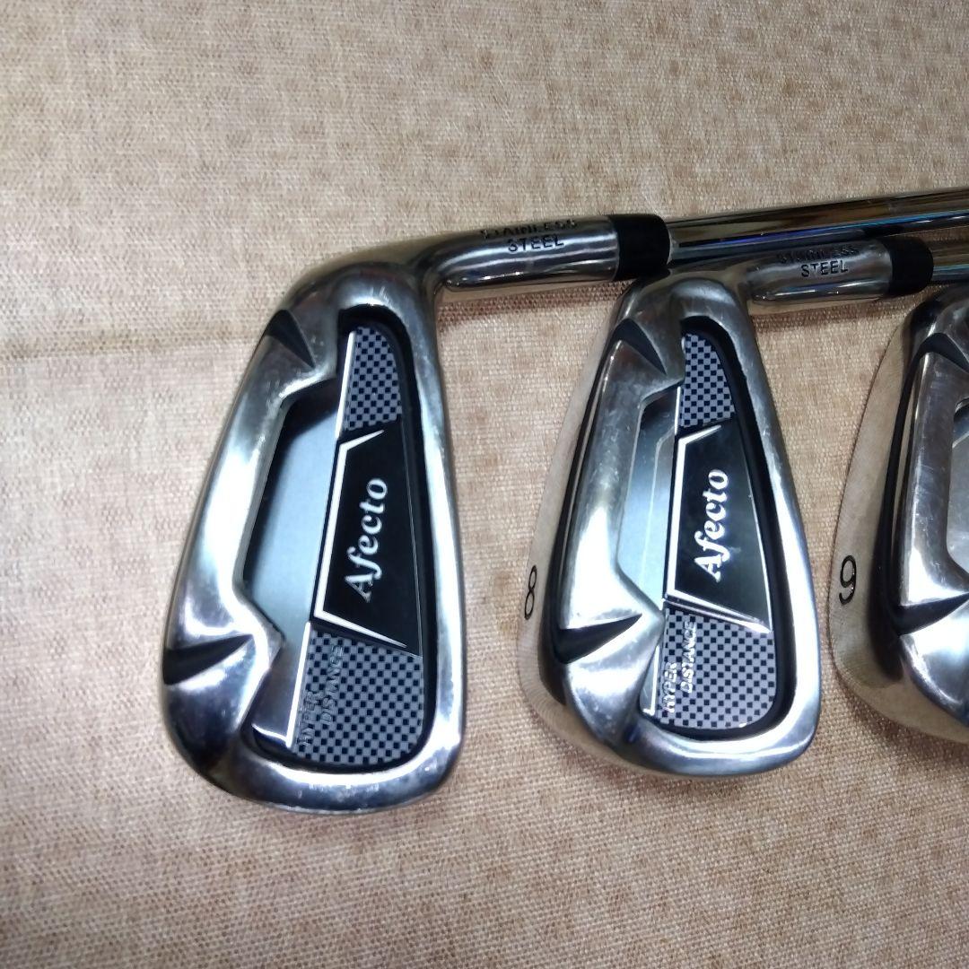 Afecto LIGHT- W アイアン　７～９,ＰW　４本【Ｓ】