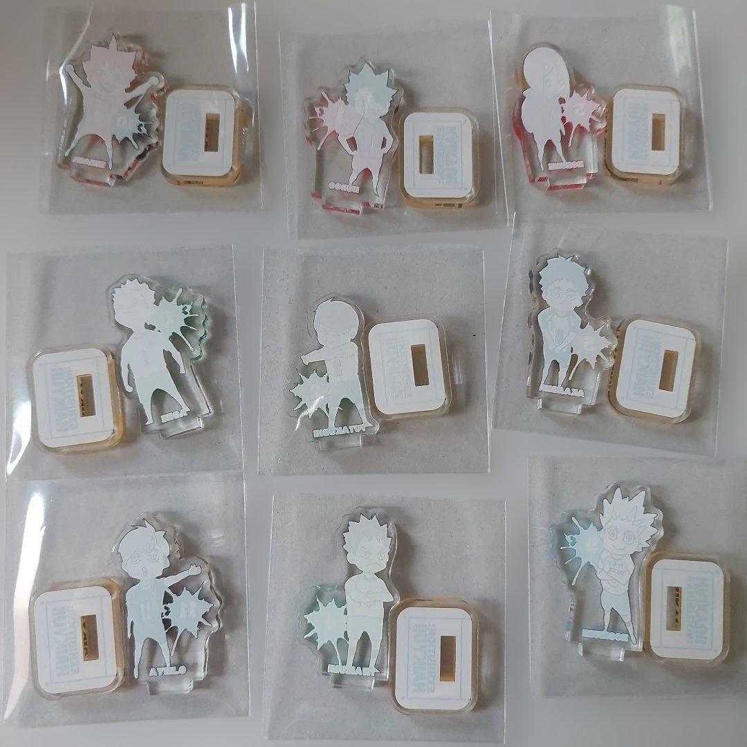 ハイキュー　ハイキュー展　アクリルminiフィギュア　二口　赤葦　狐爪