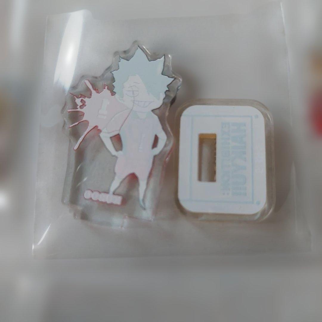 ハイキュー　ハイキュー展　アクリルminiフィギュア　二口　赤葦　狐爪