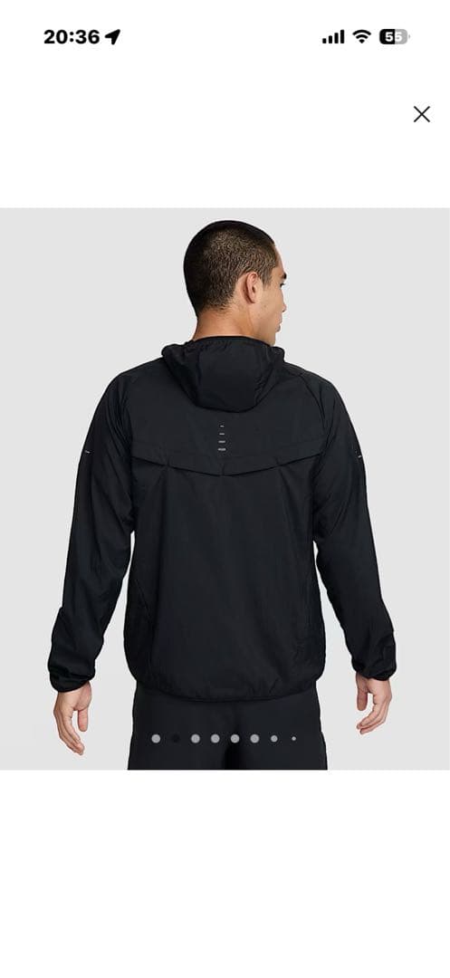 NIKE ランニングジャケット Lサイズ