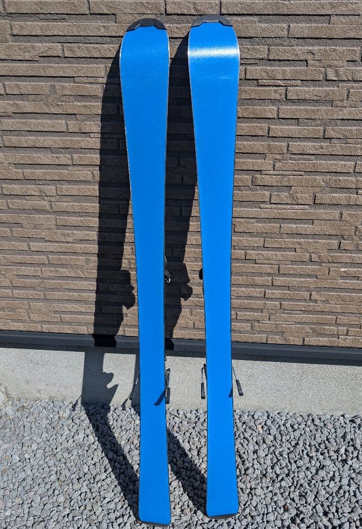 スキー板＆スキーカバー　130cm　ブルー
