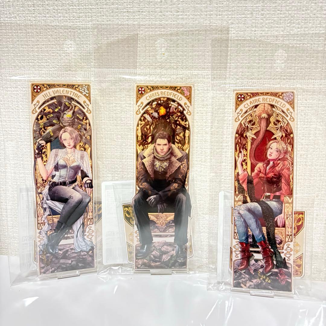 未開封 バイオハザード 30周年 アクリルスタンド 全種コンプリートセット