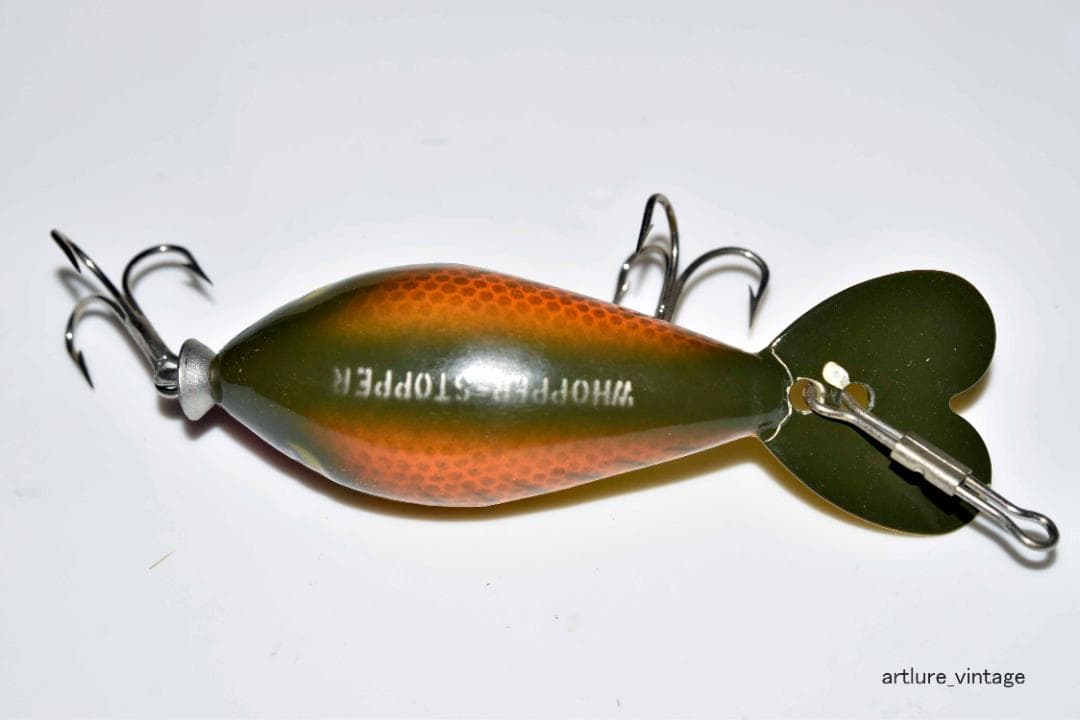 ヴィンテージルアーwhopper stopper c1947 4786-204