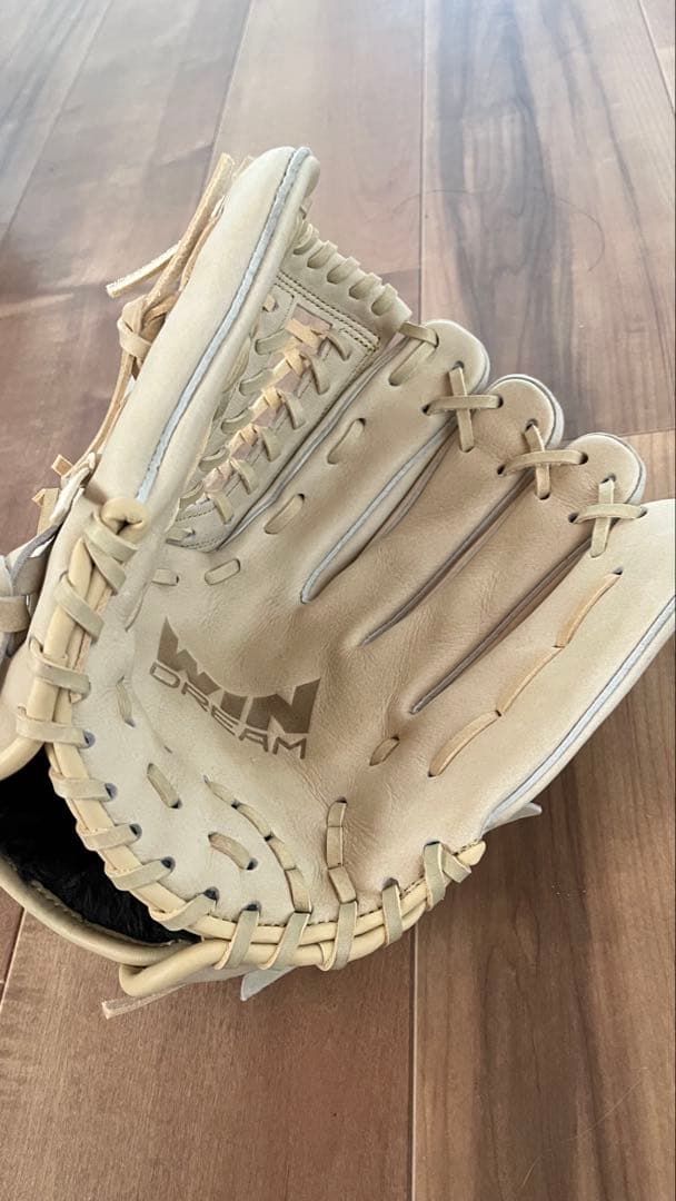 【未使用】野球 グローブ 軟式 大人 右投げ SSK オールラウンド用 キャメル