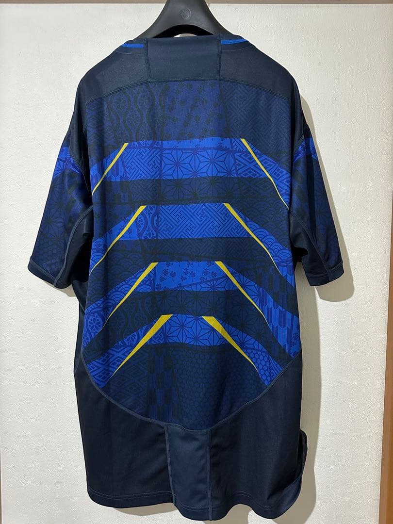 ★美品★Canterbury WC2023 日本代表 ラグビーシャツ5L中古