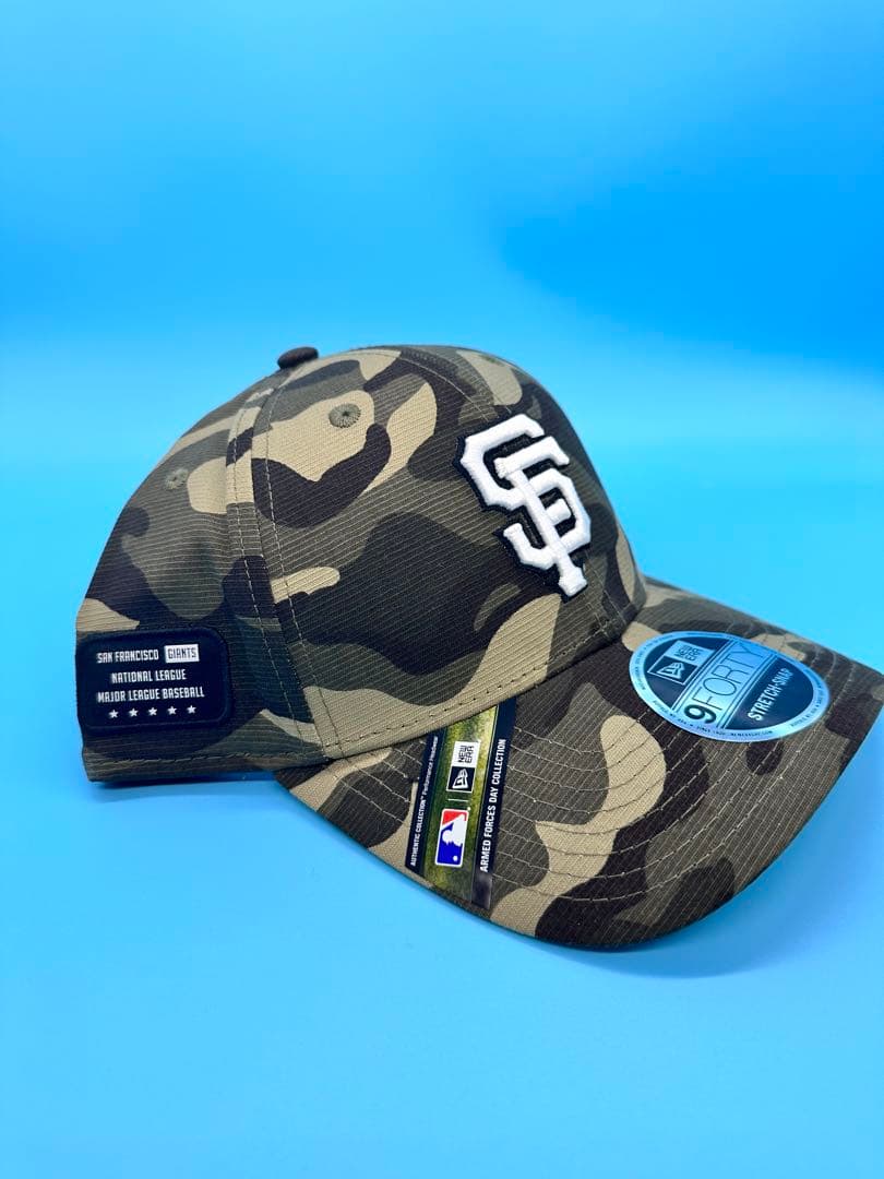 サンフランシスコ・ジャイアンツ New Era 9FORTY 迷彩キャップ