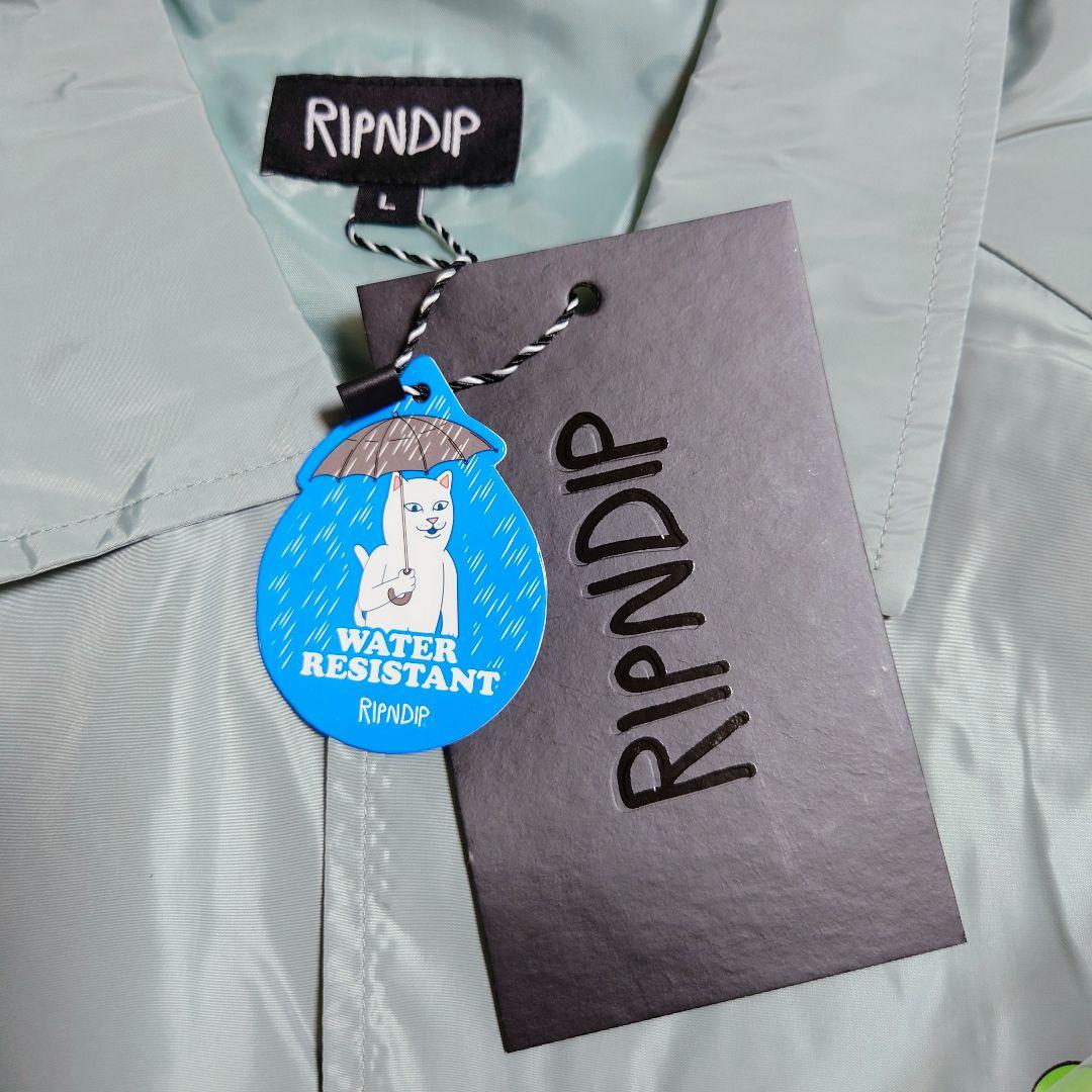 【L】RIPNDIP リップンディップ Runaway コーチジャケット