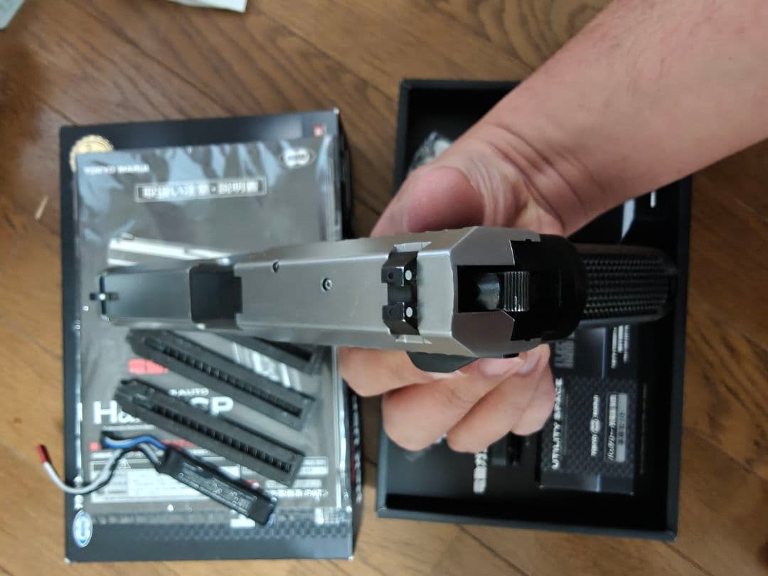 東京マルイ 電動ハンドガン USP シルバースライド 予備マガジン リポ化セット