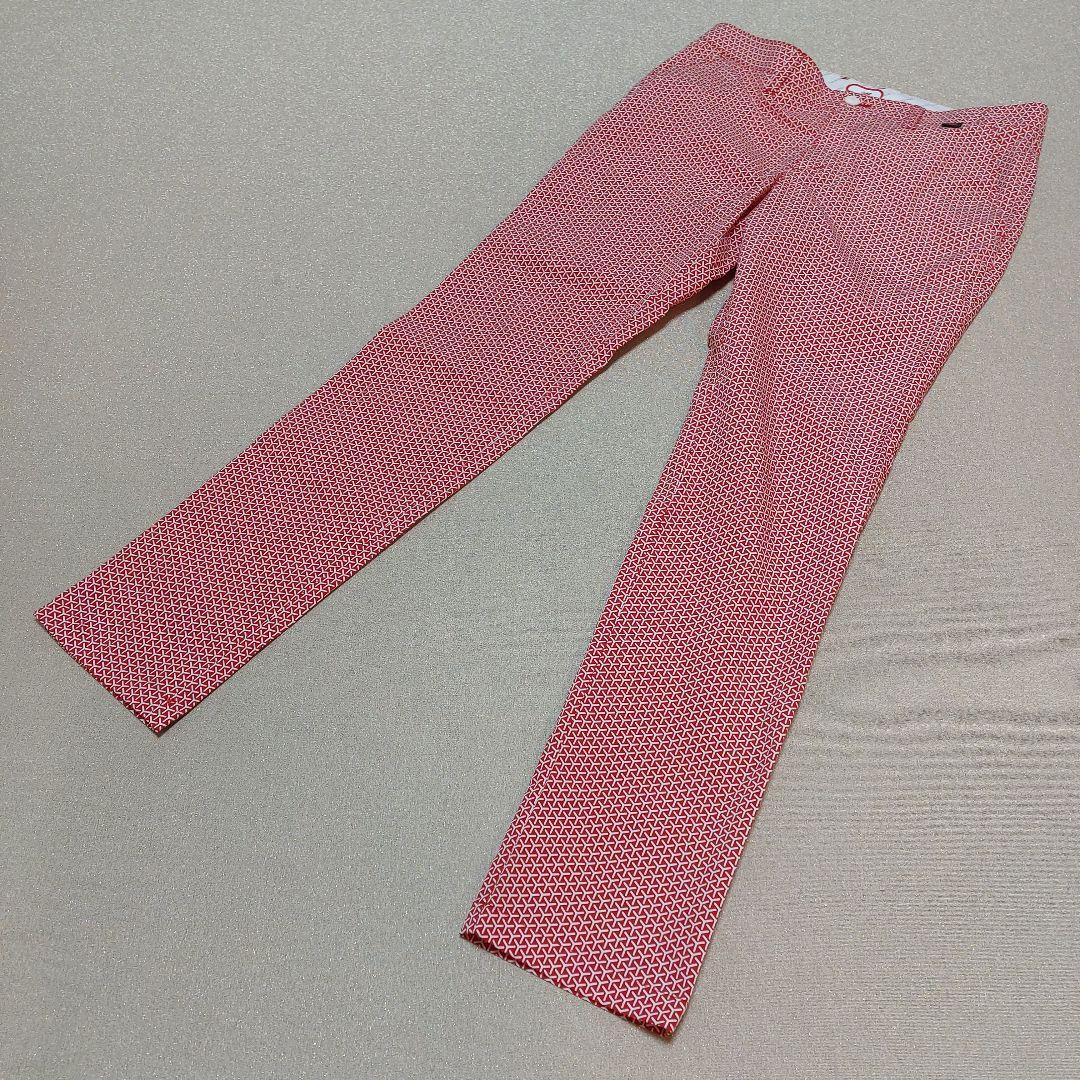 【new balance golf】美品 ロングパンツ ゴルフ メンズ 赤
