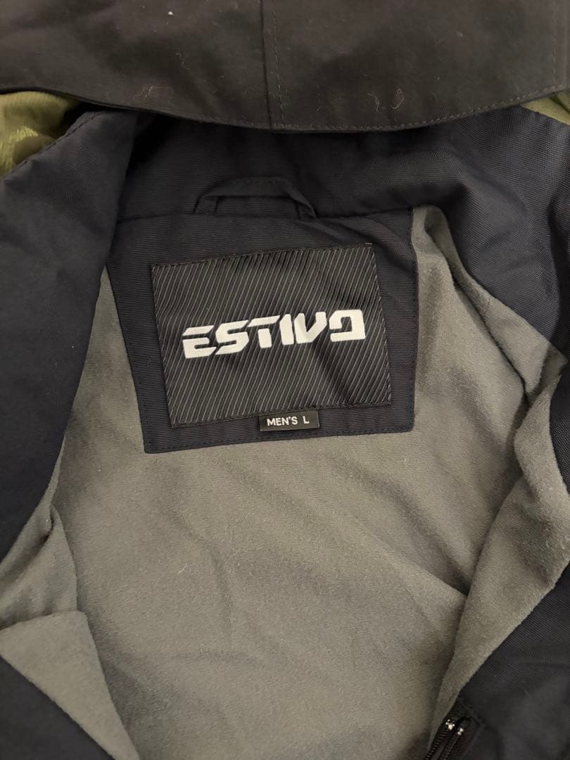 【スノボウェア3点セット】ESTIVO メンズL ブラック 即日配送OK