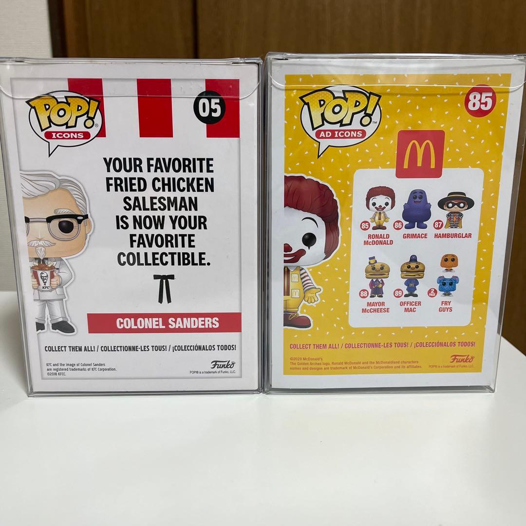 ファンコポップ　カーネル・サンダース & ロナルド・マクドナルド セット