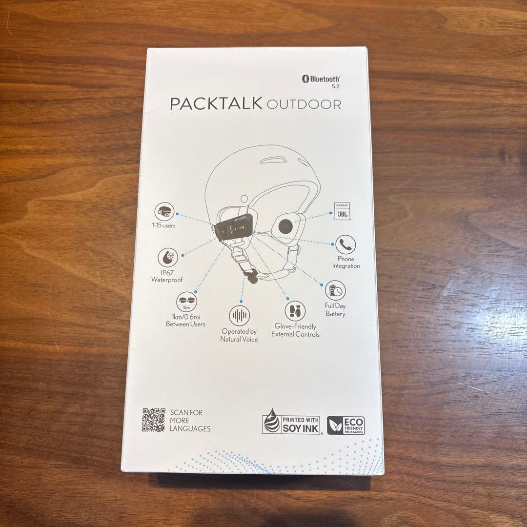 Cardo カルド インカム PACKTALK OUTDOOR ブラック