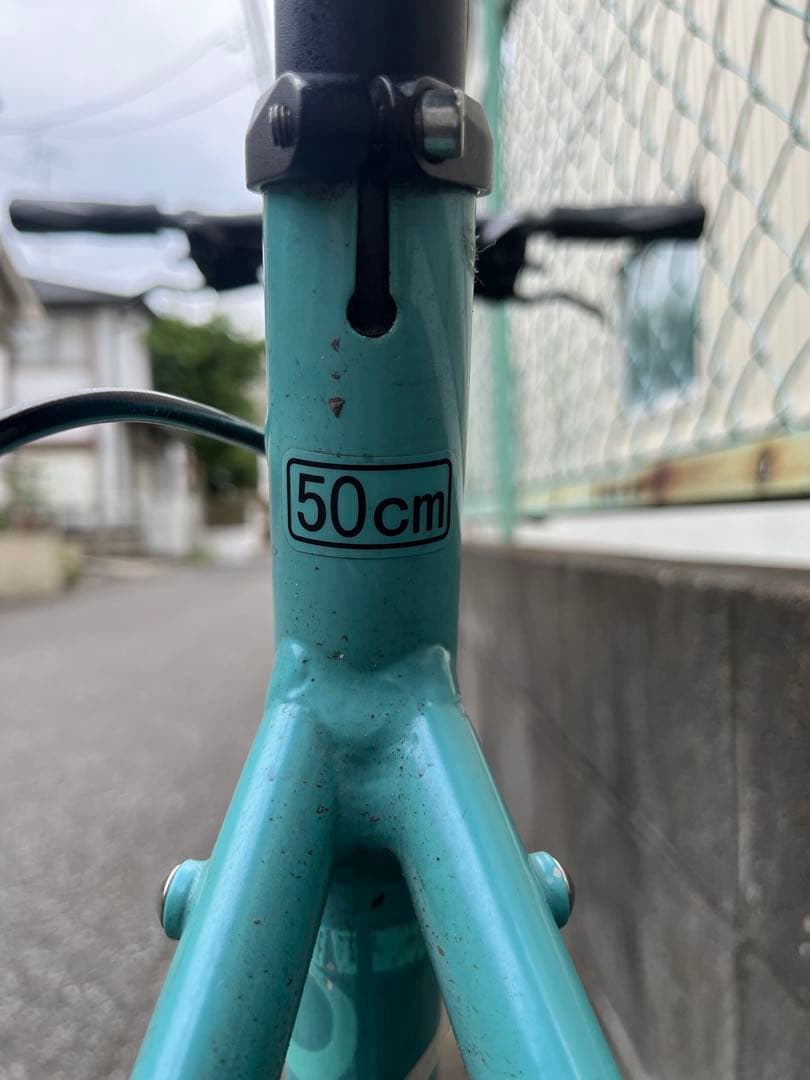 【矢口賢介様引き取り専用】Bianchi ROMA 4 クロスバイク チェレステ