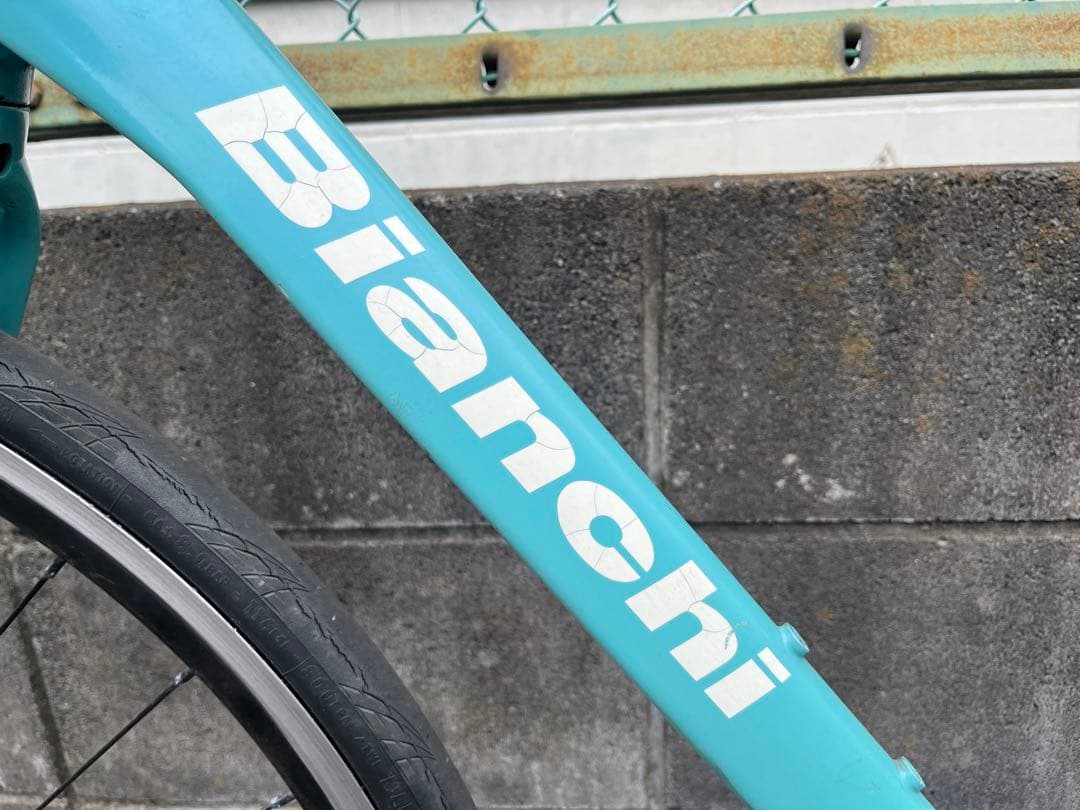 【矢口賢介様引き取り専用】Bianchi ROMA 4 クロスバイク チェレステ