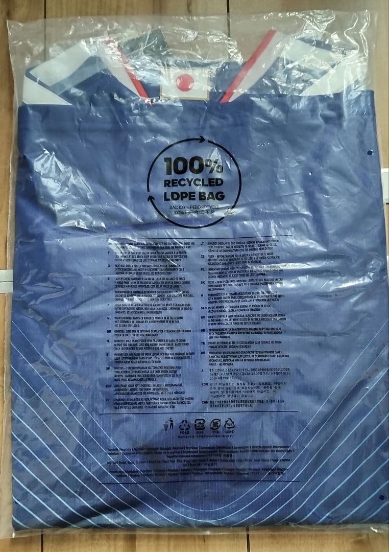 サッカー日本代表ユニフォーム みずほ銀行キャンペーン品　Mサイズ