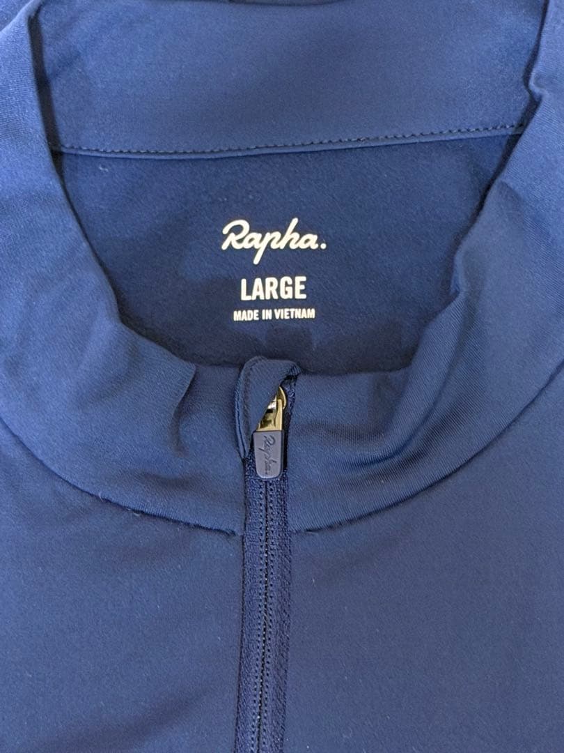 【美品】Rapha Core サーマル ロングスリーブジャージ L ネイビー