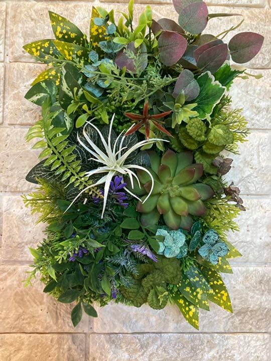 光触媒　人工観葉植物　ウォールグリーン　造花　アレンジ2515