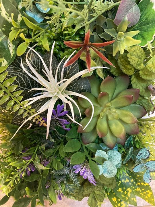 光触媒　人工観葉植物　ウォールグリーン　造花　アレンジ2515