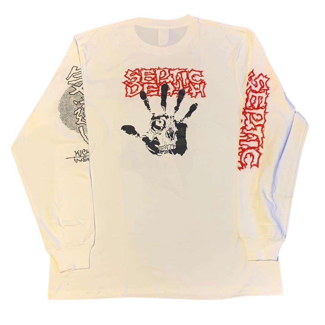 SEPTIC DEATH 気違い ロングスリーブTシャツ XL