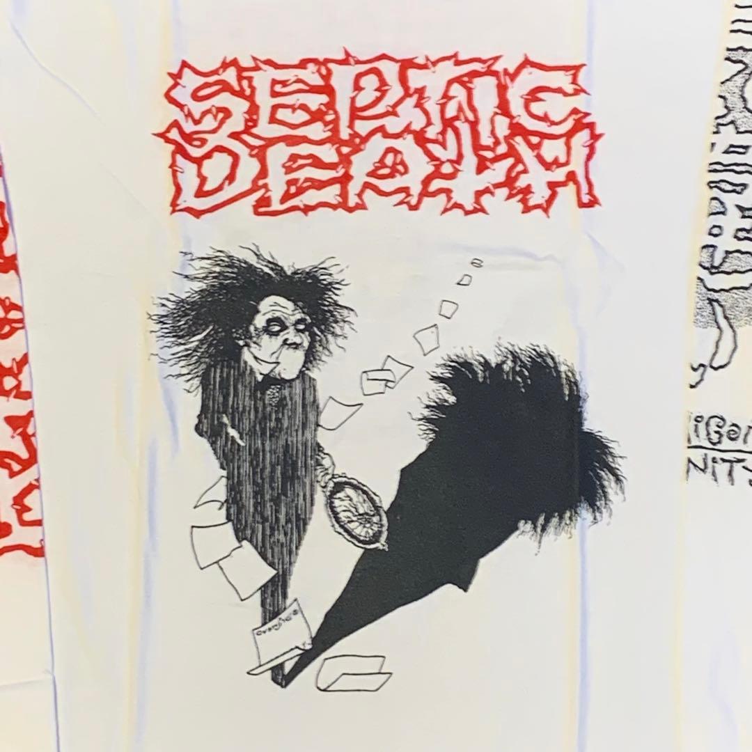 SEPTIC DEATH 気違い ロングスリーブTシャツ XL