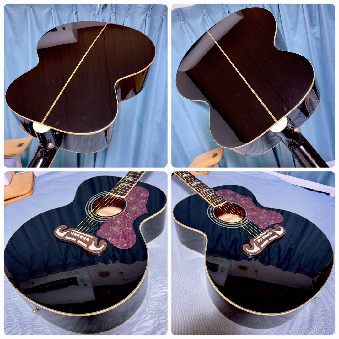 【牛骨☆ギブソン直系】Epiphone☆EJ200！ジャンボ！生アコギ！