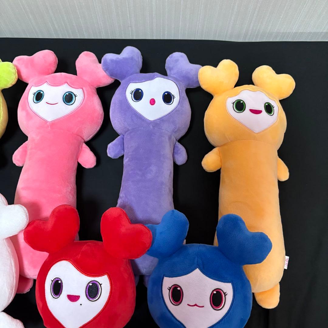 GIGOTWICE LOVELYSのびふにゃBIGぬいぐるみ9種フルコンプセット