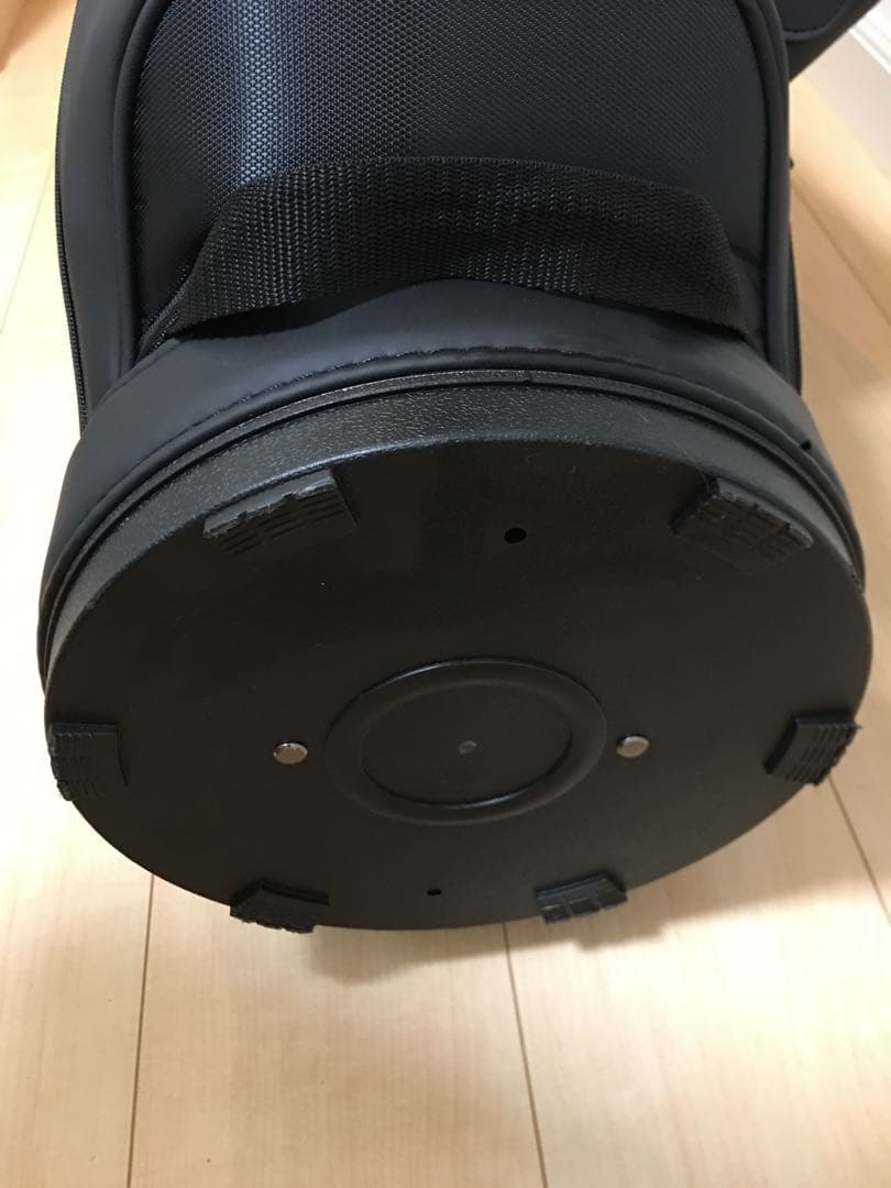 【新品未使用】アディダス ゴルフ XA217 マットPU キャディバッグ 黒
