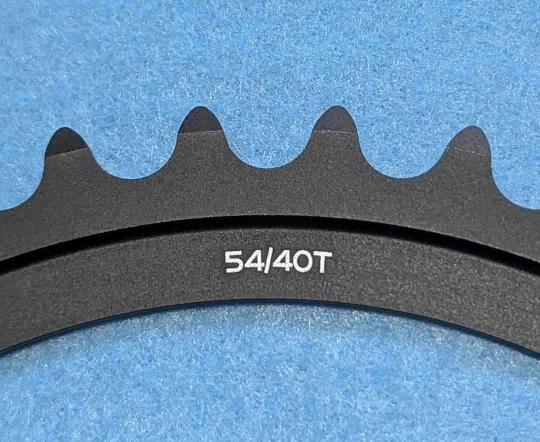 GOLDIX 11s・12s対応　チェーンリング 54T/40T 取付ボルト付属