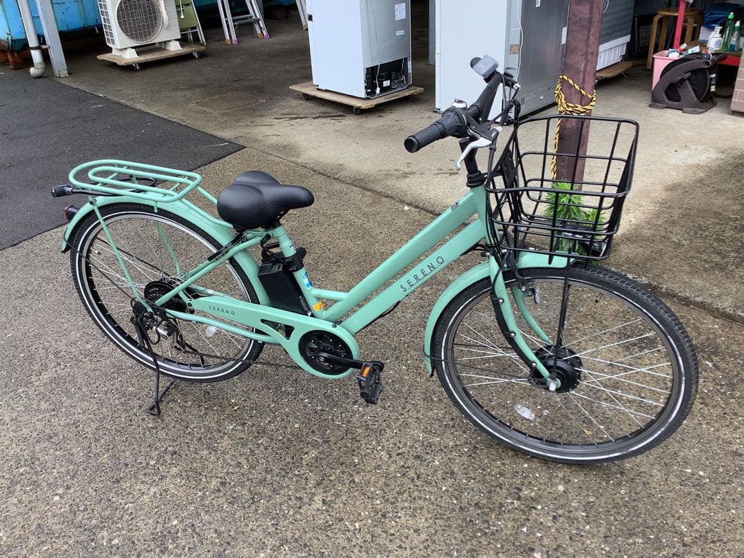グラム 電動アシスト自転車 ASFAT266KDZ-DK 26インチ 丸石