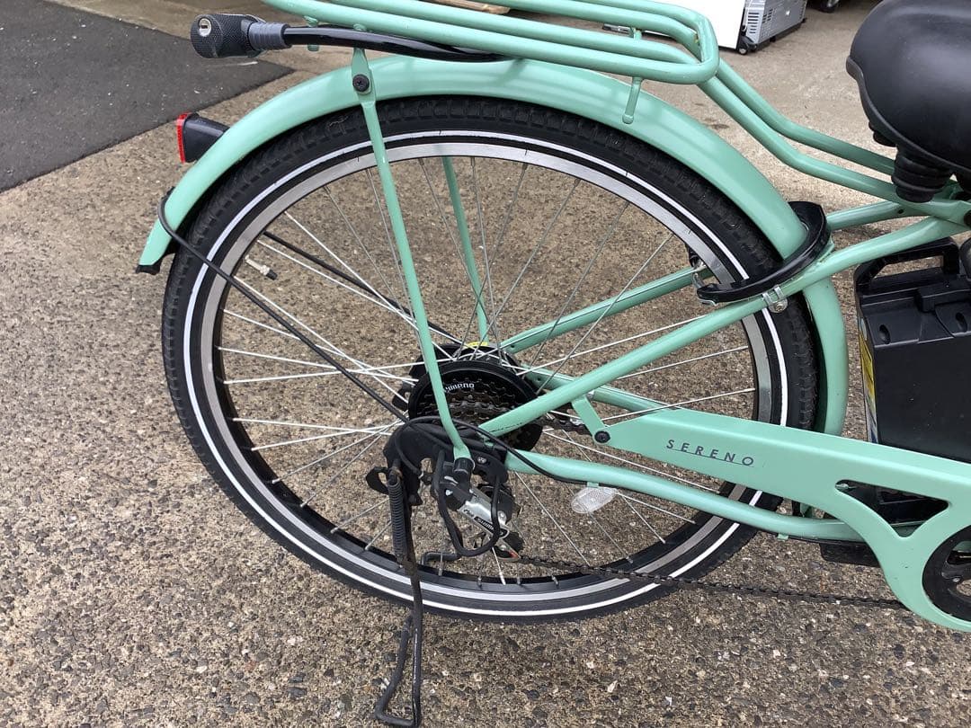 グラム 電動アシスト自転車 ASFAT266KDZ-DK 26インチ 丸石