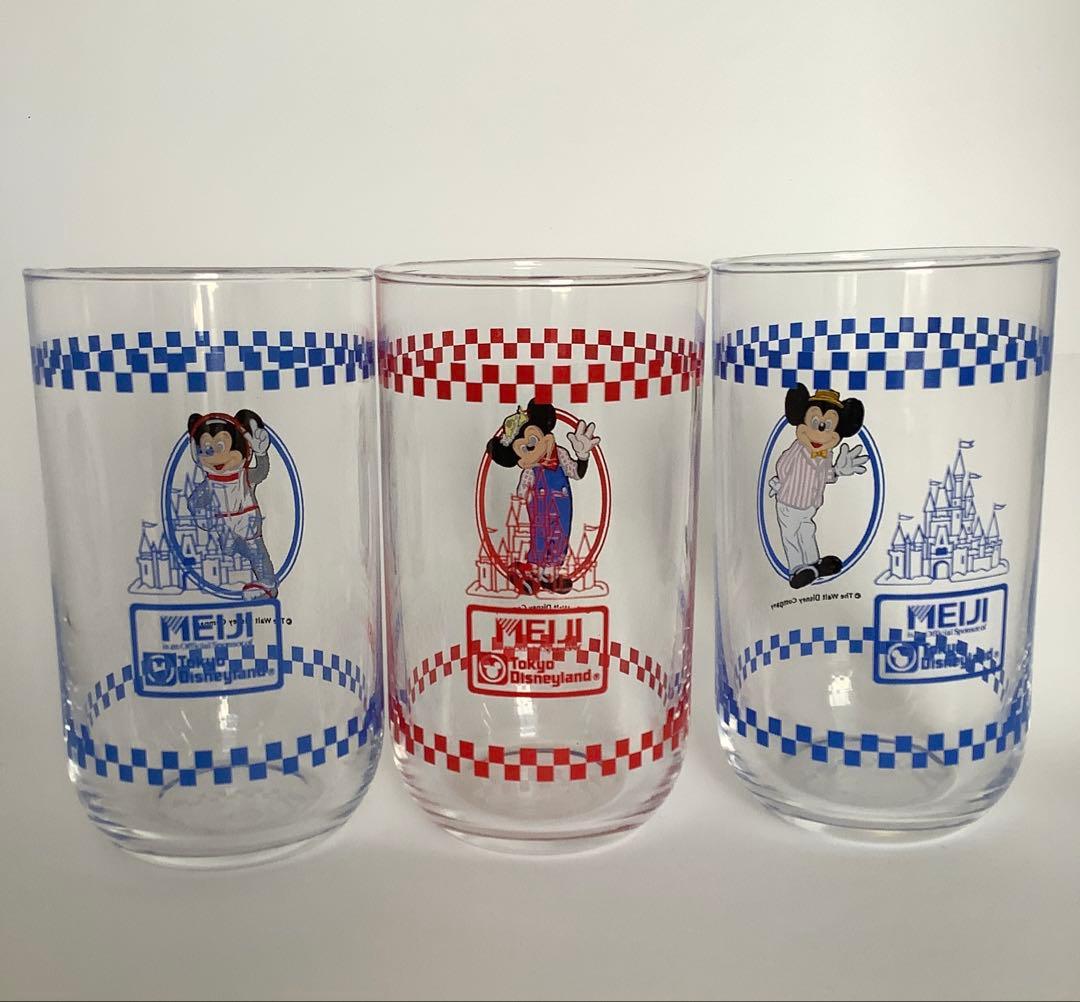 ディズニーランド　グラス　レトロ
