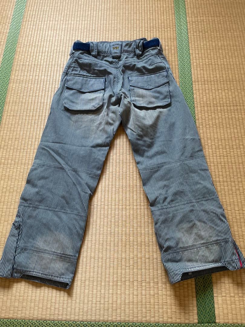 ヘリーハンセン HELL HANSEN ヒッコリーデニムパンツ サイズM