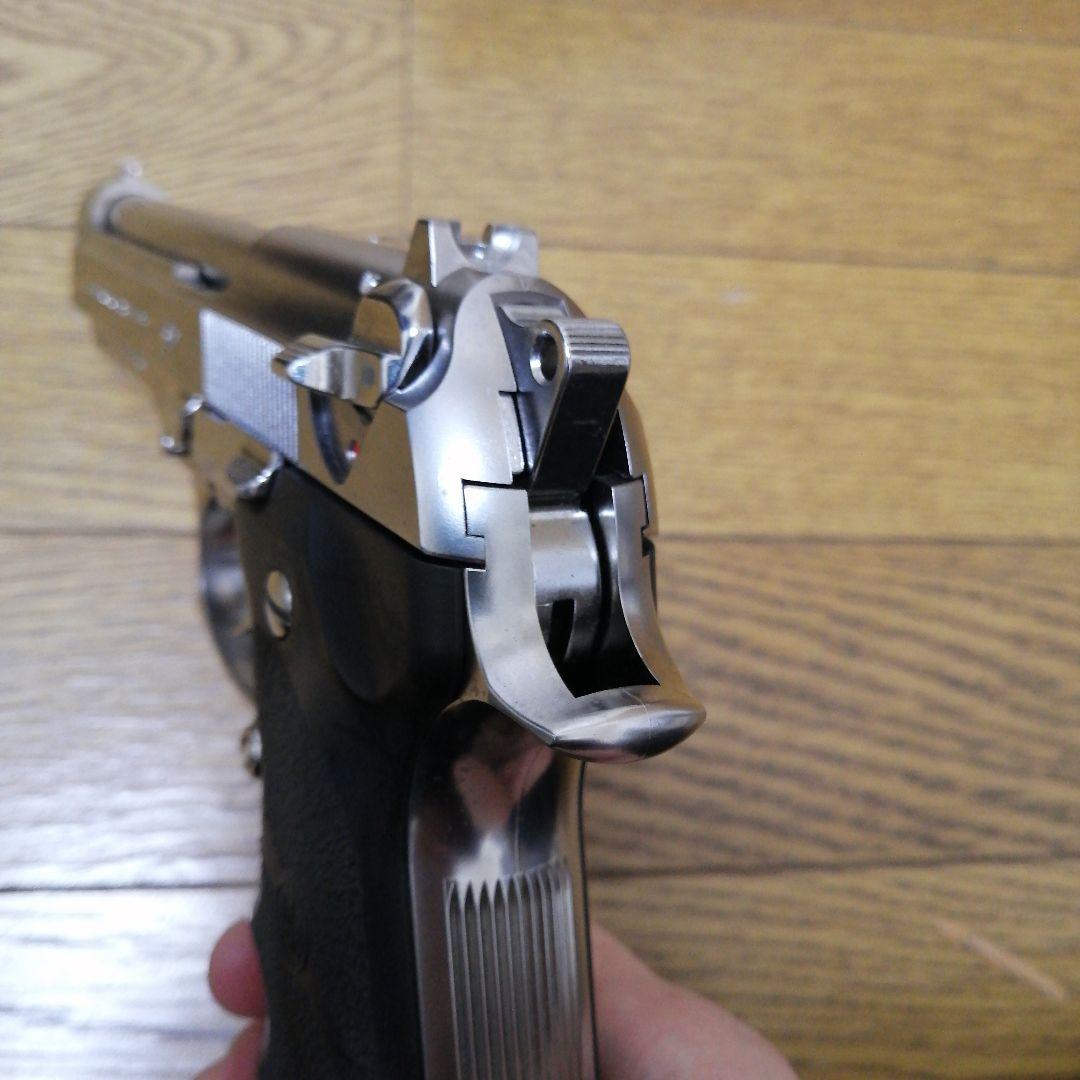 マルイ　ベレッタ　M92F クロームステンレス ガスガン　BBローダー付