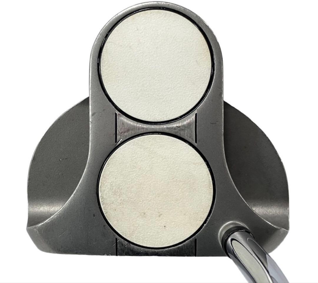 レディース！稀少ODYSSEY WHITE STEEL 2-ball パター31
