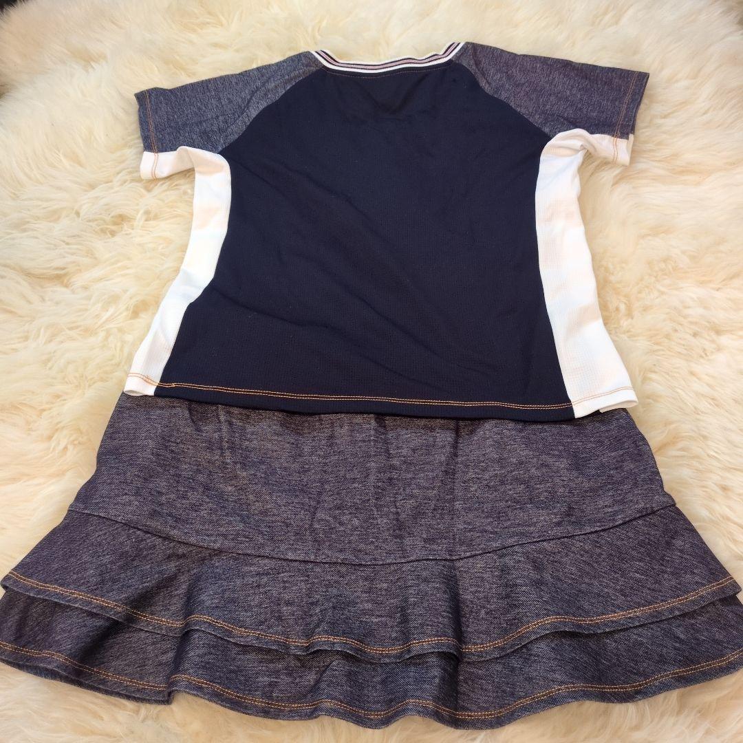 フィラFILA　レディーステニスウェア 　Lサイズ上下セットアップ