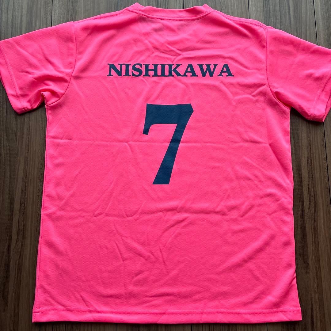 即日 北海道日本ハムファイターズ 西川遥輝選手 美品 旧ユニフォームS&Tシャツ