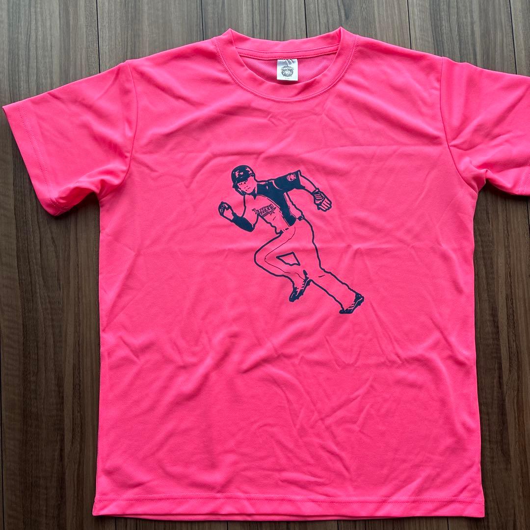 即日 北海道日本ハムファイターズ 西川遥輝選手 美品 旧ユニフォームS&Tシャツ