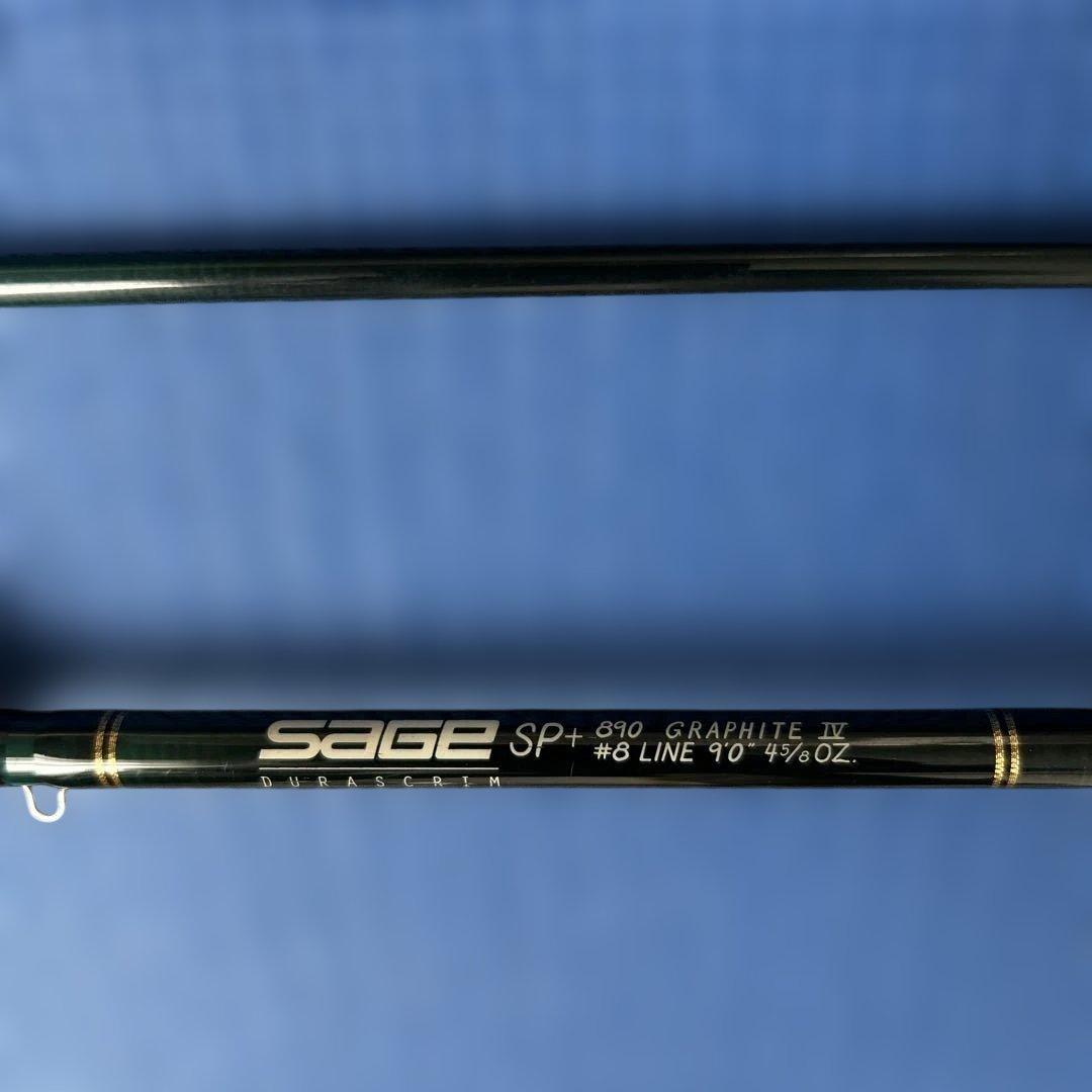 SAGE SP➕890Graphite IV フライロッド 9ft ＃8