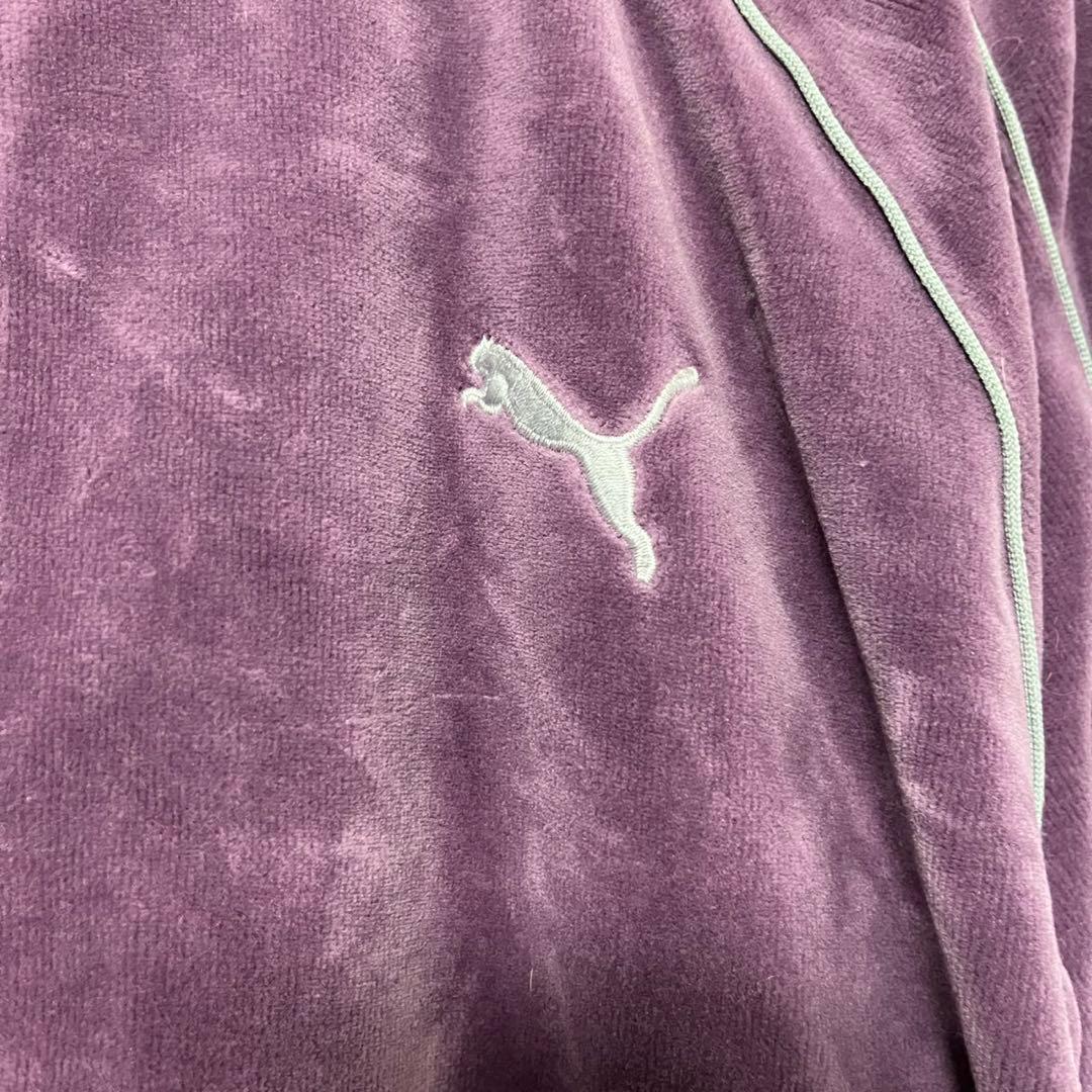 PUMA プーマ ベロア ジャージ Ｌ セットアップ　y2k