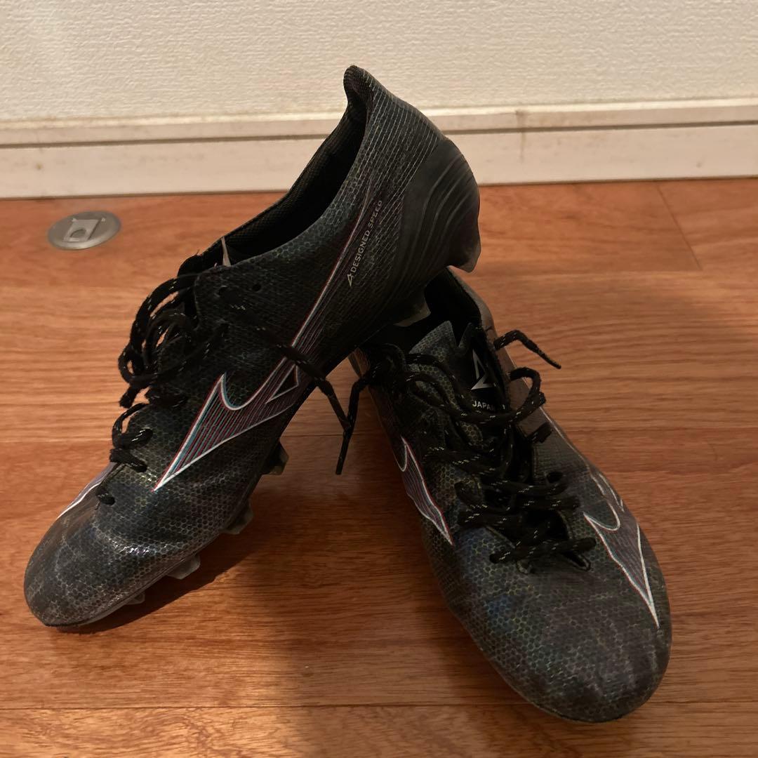 Mizuno Morelia Neo II ブラック/グリーン スパイク